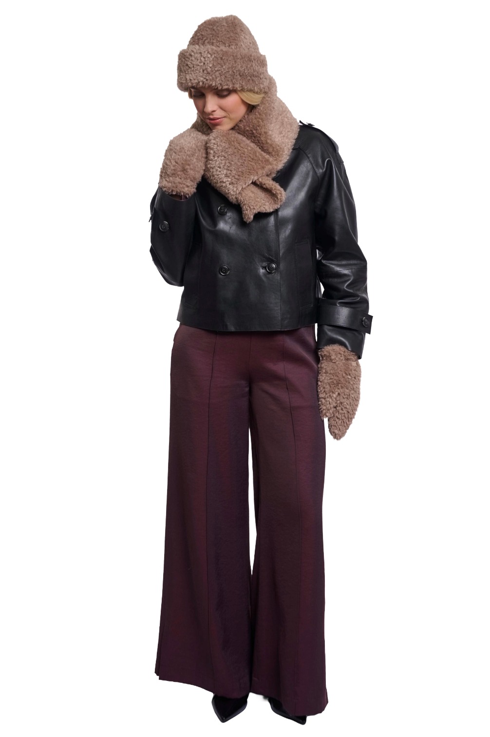 Rino & Pelle Obu Teddyschal – kuscheliger Damen Schal