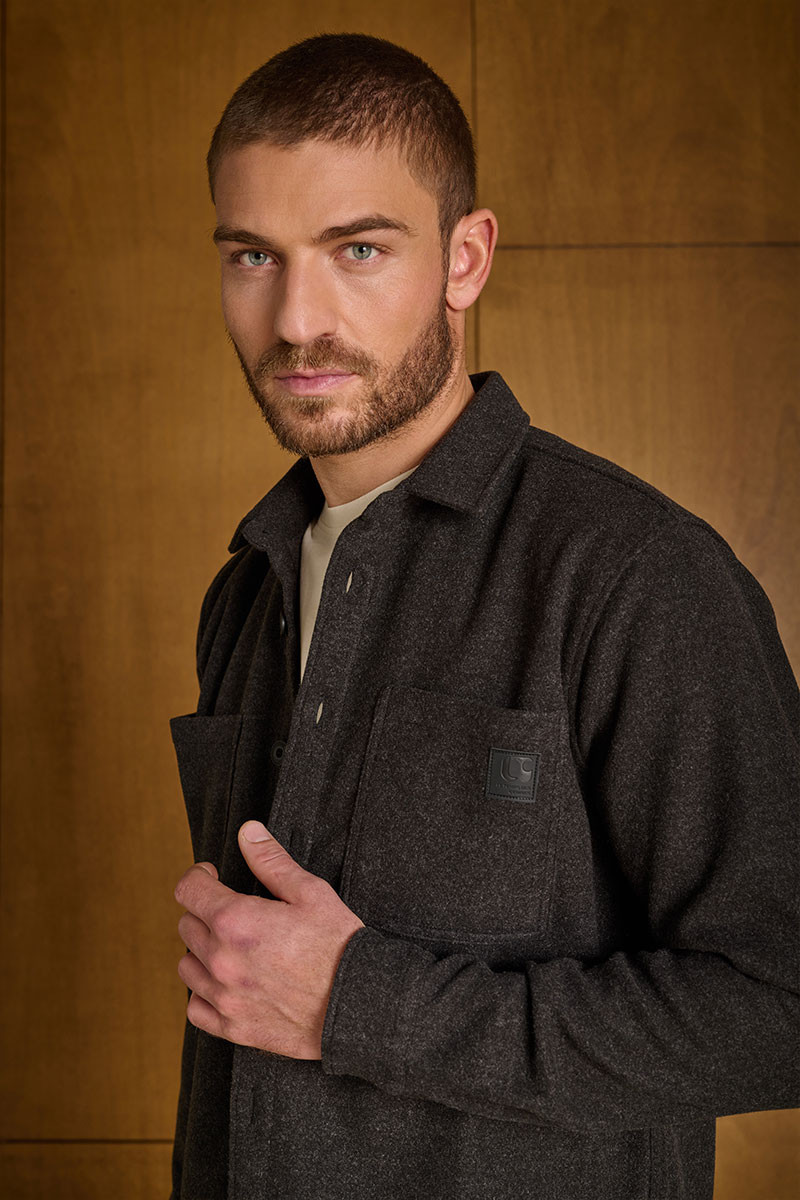Le Temps des Cerises Nore Herren Overshirt Hemdjacke