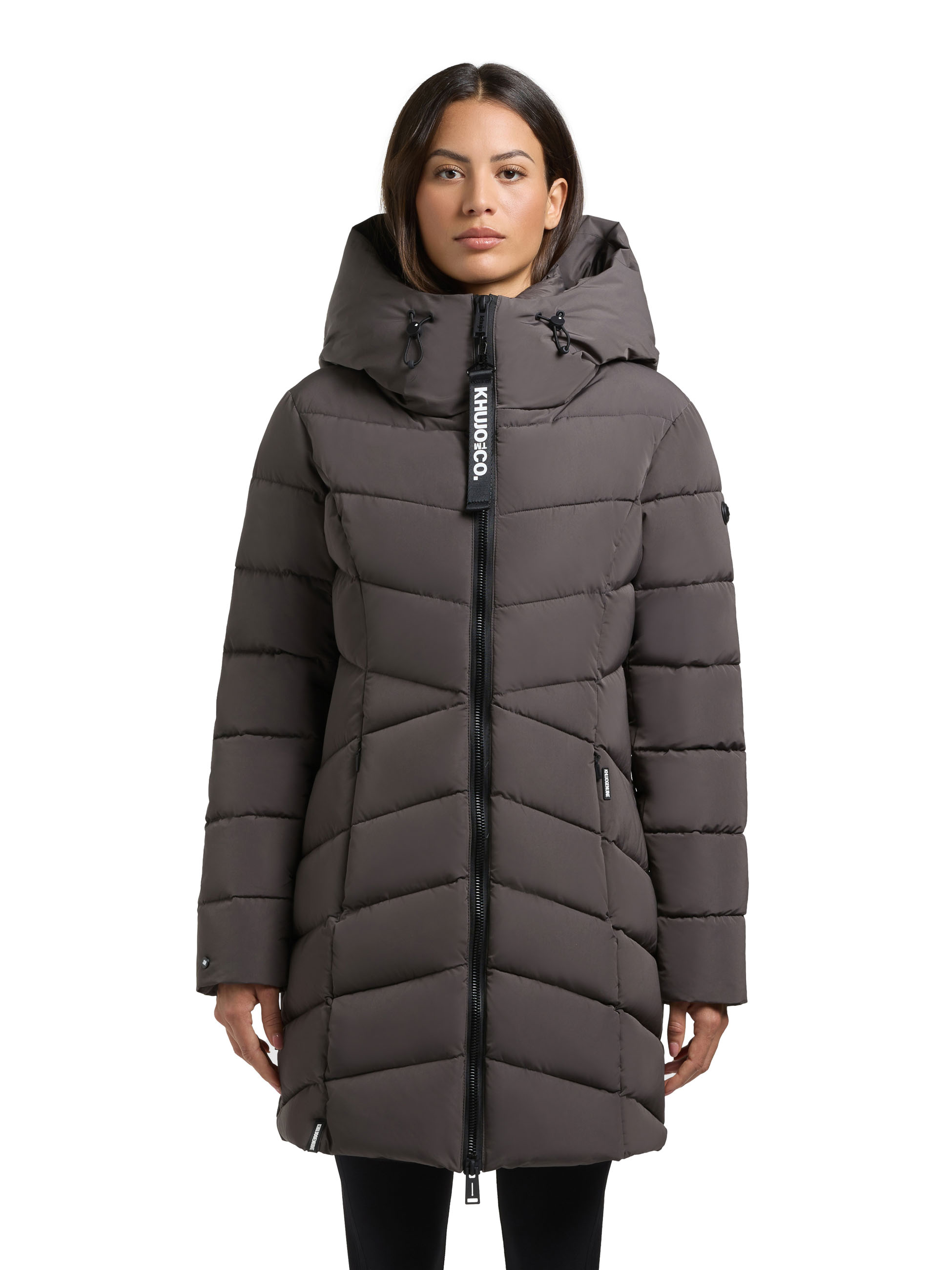 Khujo Dier Damen Wintermantel