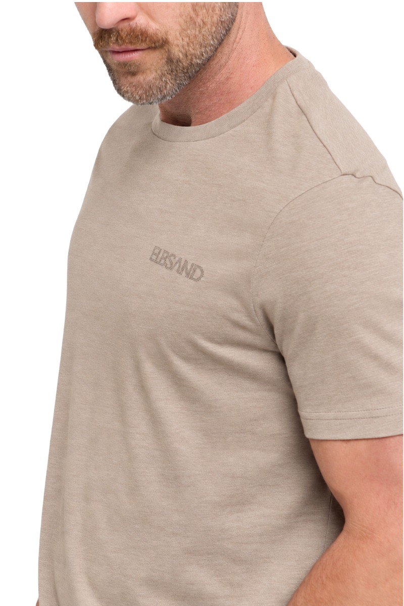 Elbsand Tian Herren T-Shirt mit Logo-Details