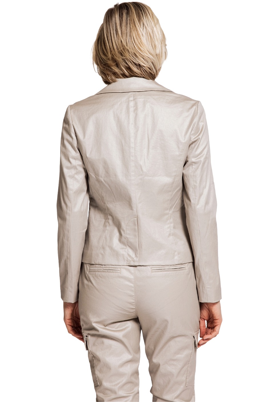 Zhrill Betsy N3224 Blazer – leicht taillierter Blazer mit edler Beschichtung