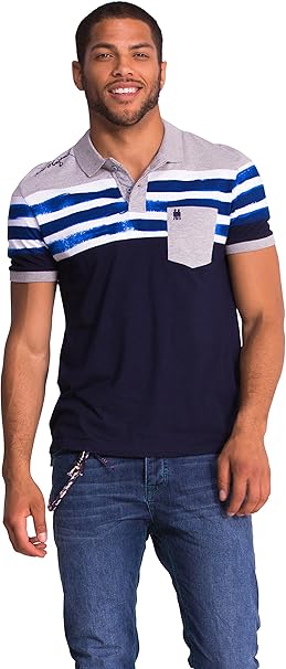 Desigual Juan LUIS Herren Polo Shirt