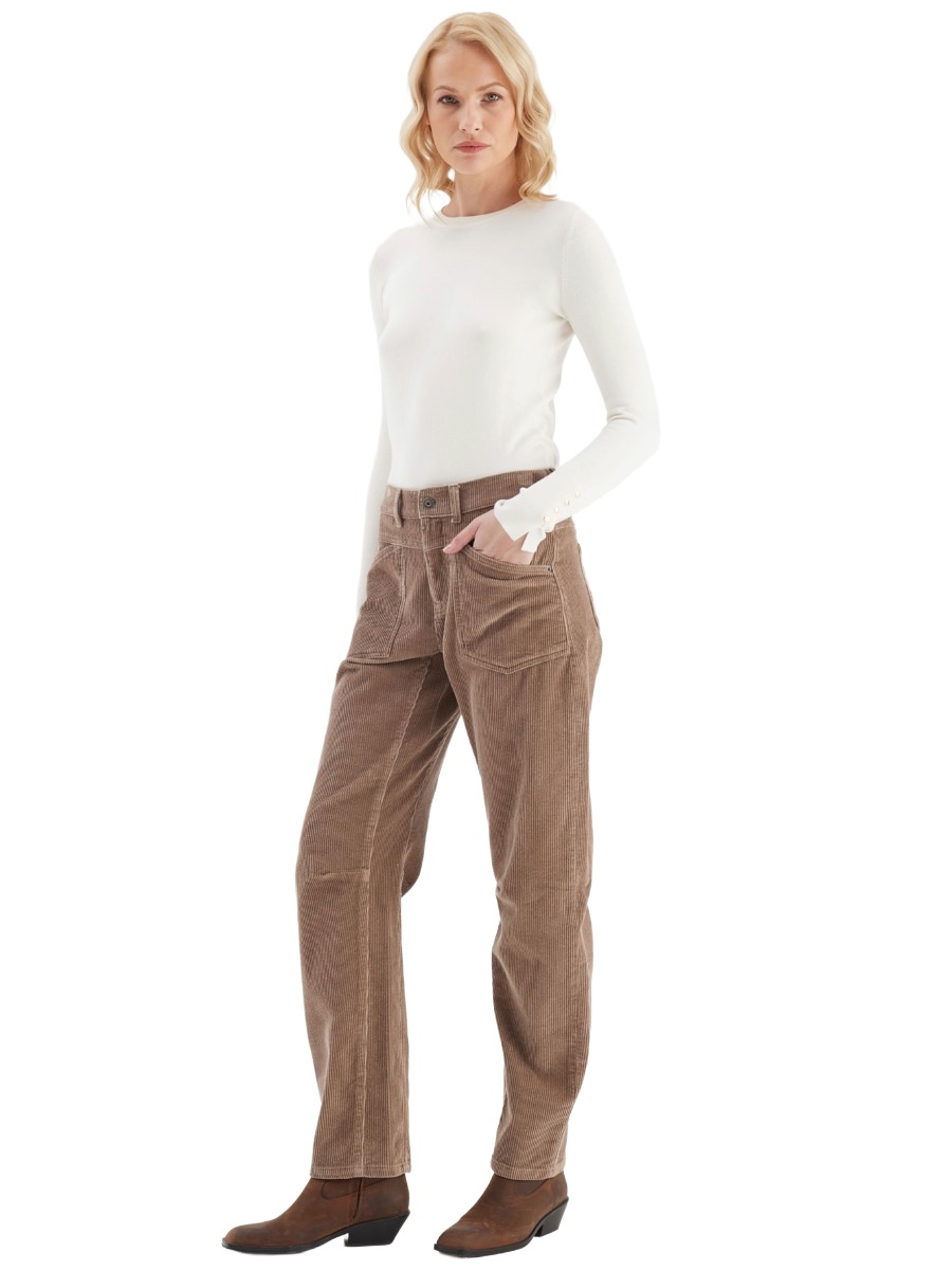 C.O.J. Cup of Joe Selena Cordhose im Barrel Fit
