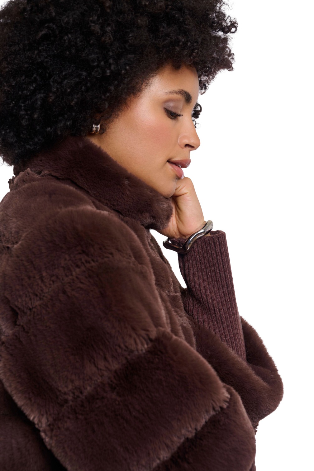 Rino & Pelle Feline Damen Plüschjacke