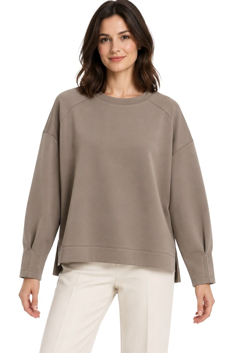 Skuba Sweatshirt mit kleinen Schlitzen