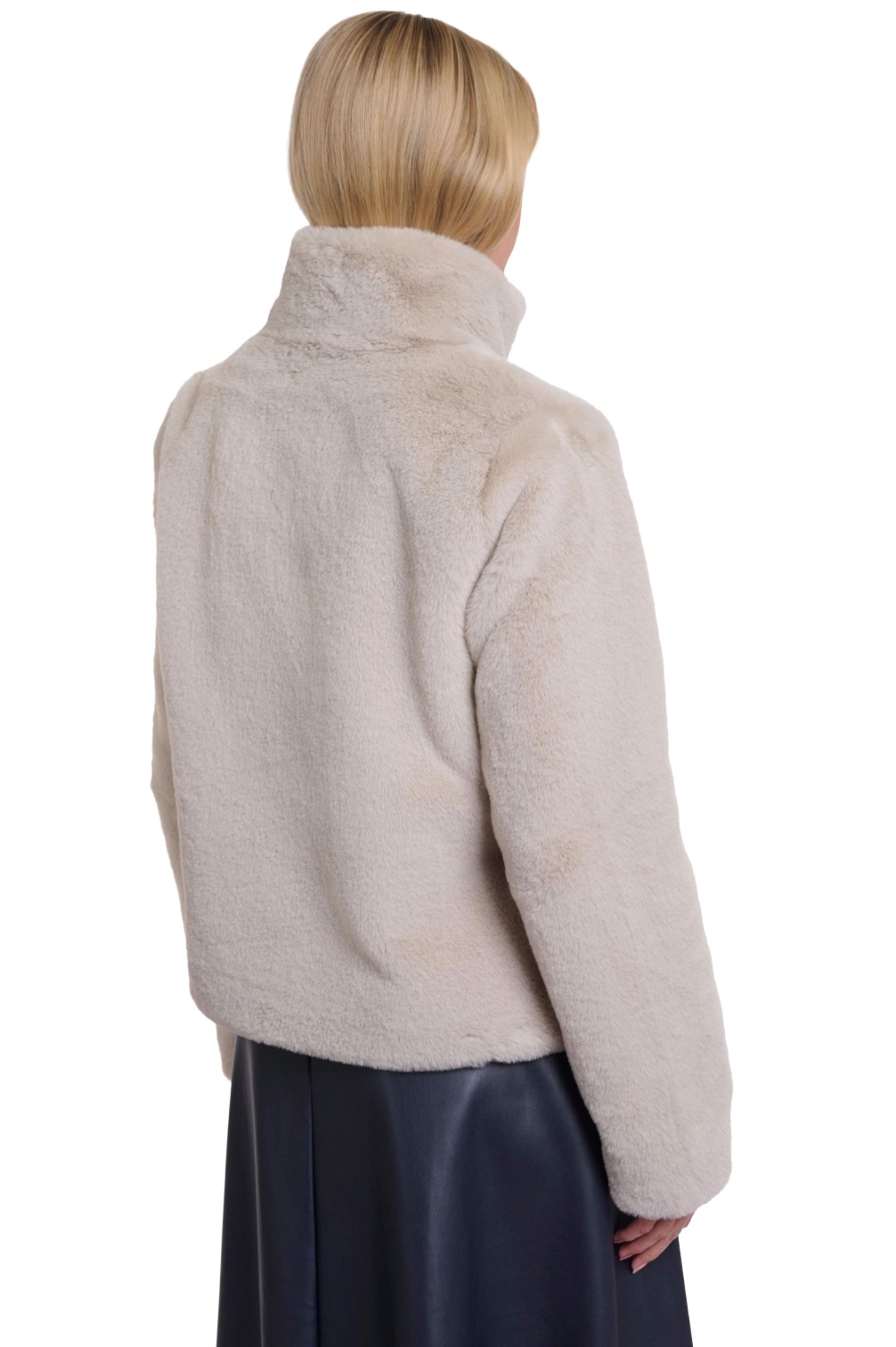 Rino & Pelle Vie kurze Damen Plüschjacke
