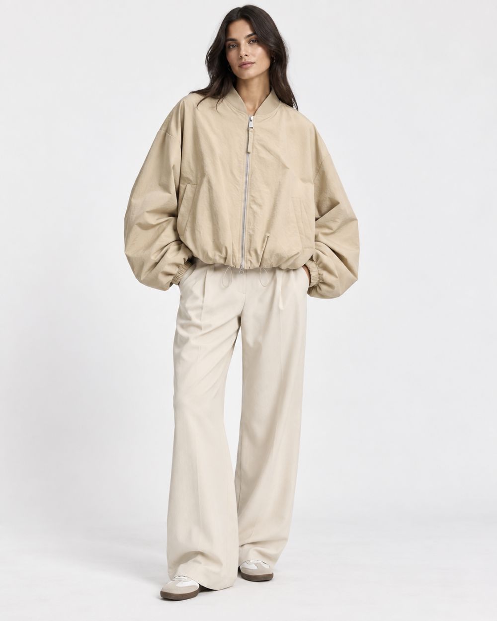 Blousonjacke mit seitlichen Taschen