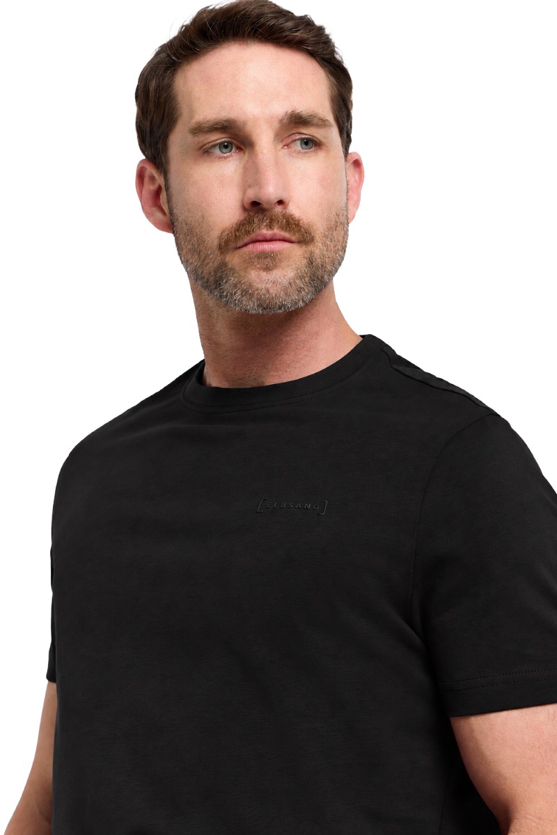 Elbsand Edo Herren T-Shirt mit tonalem Logo