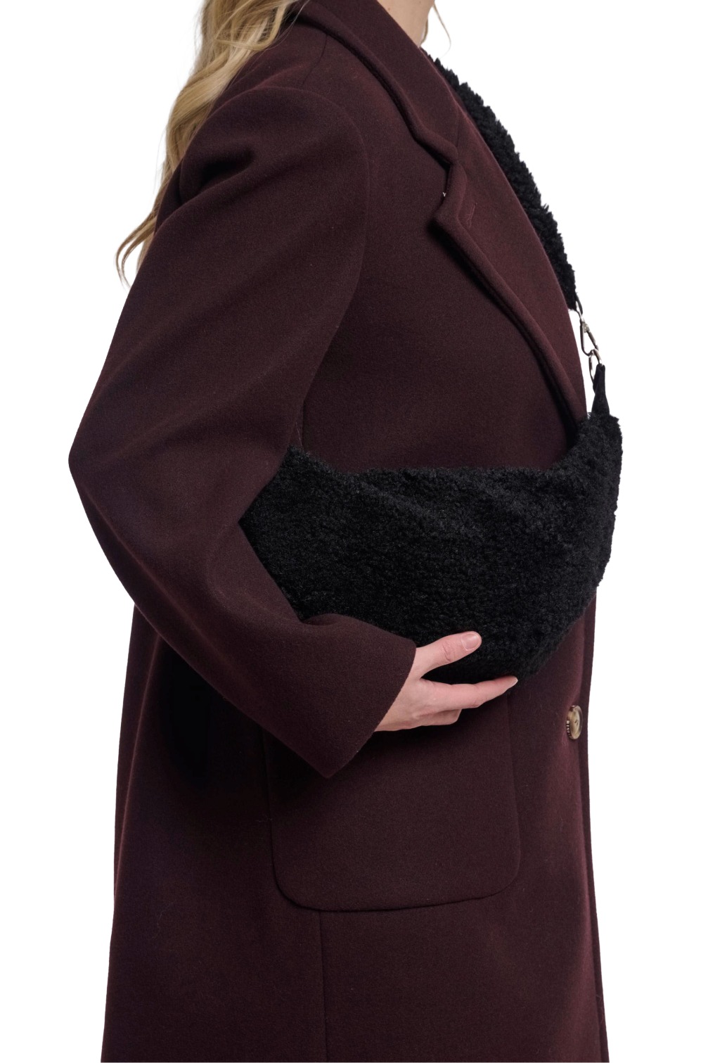 Rino & Pelle Stanly Damen Teddy Crossbody Bag