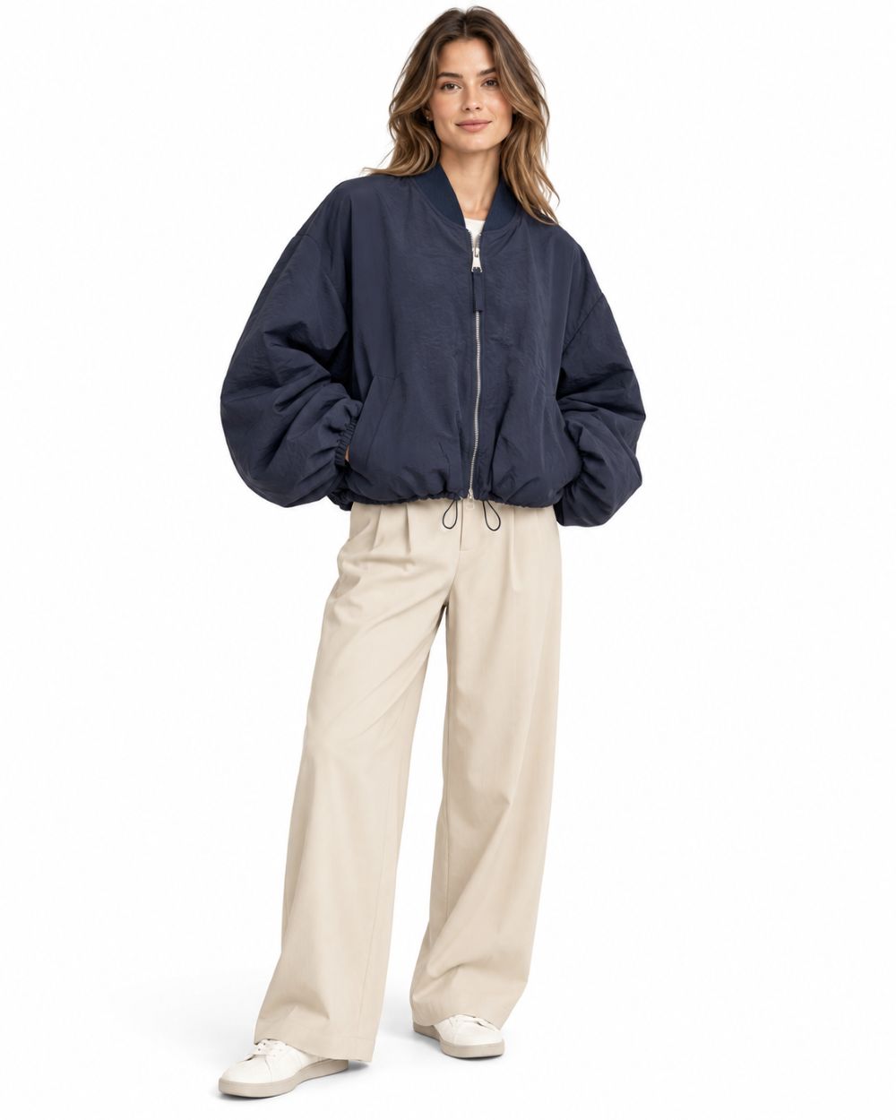 Blousonjacke mit seitlichen Taschen