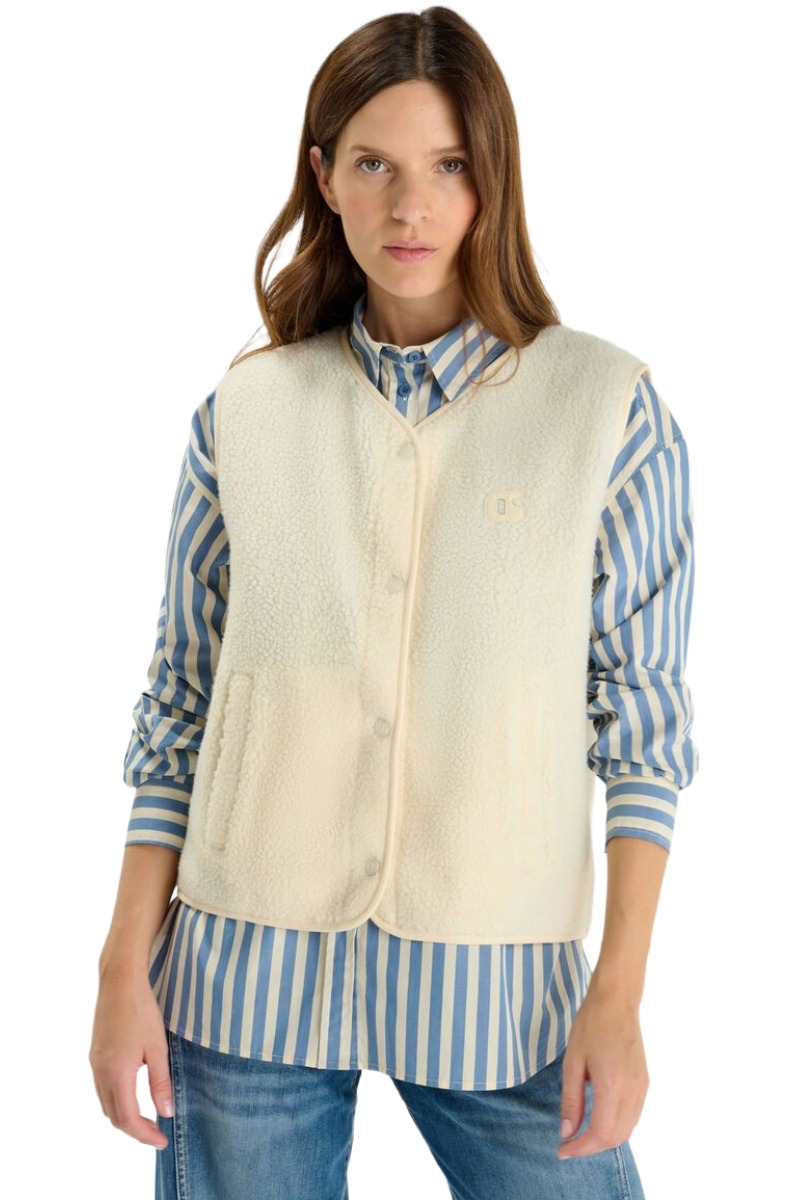 Le Temps des Cerises Gudru Damen Teddy Weste