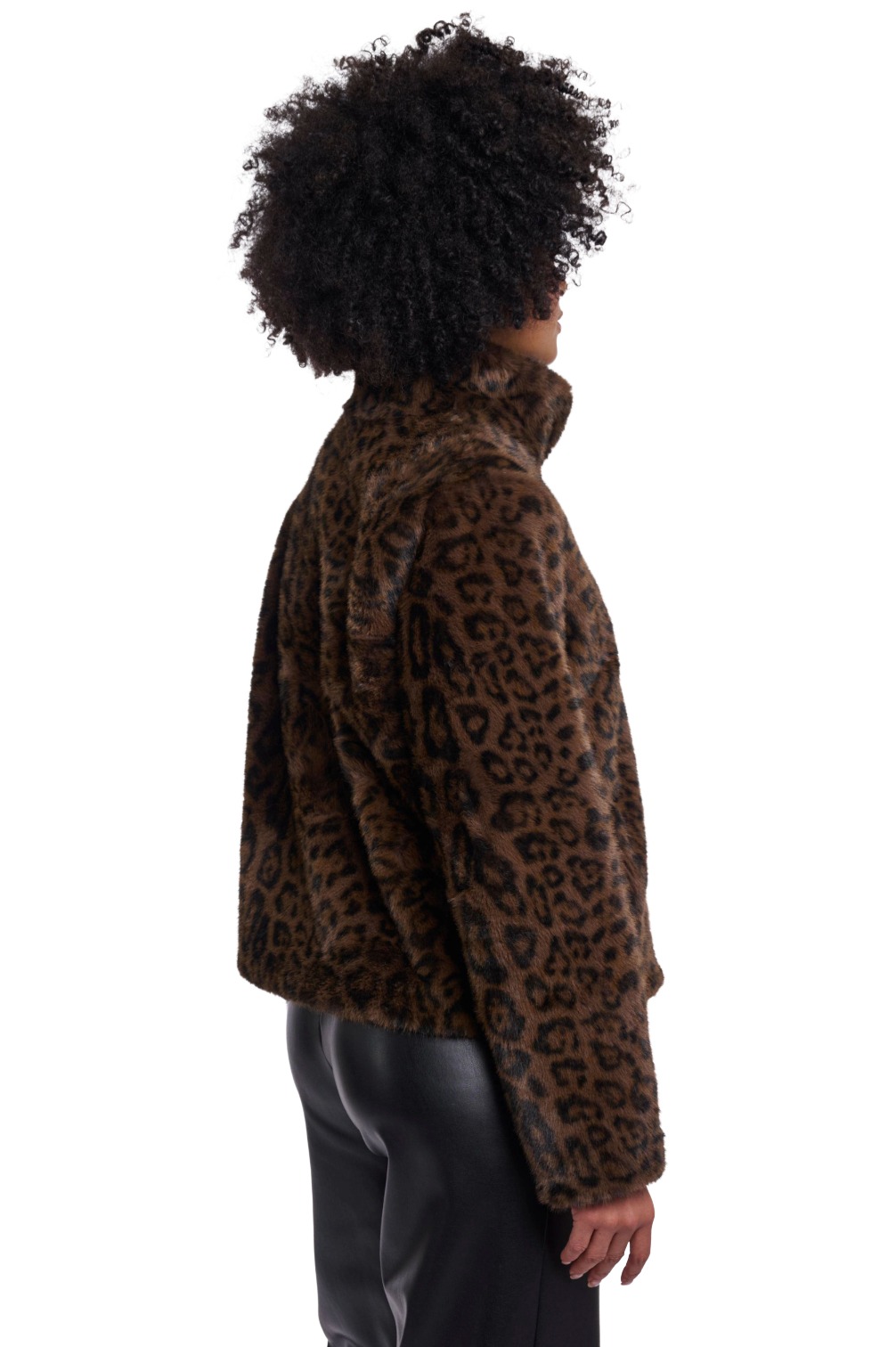 Rino & Pelle Vie Damen Kunstfelljacke mit Design