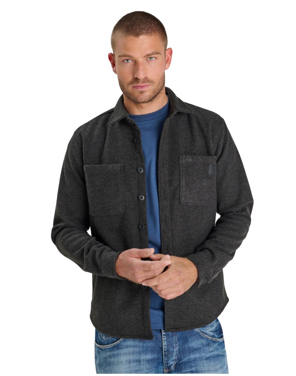 Le Temps des Cerises Nore Herren Overshirt Hemdjacke