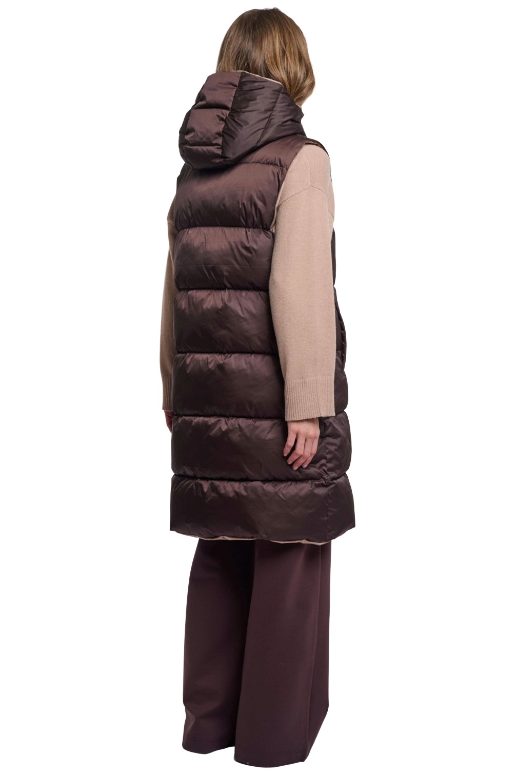 Rino & Pelle Logan lange Puffer-Steppweste