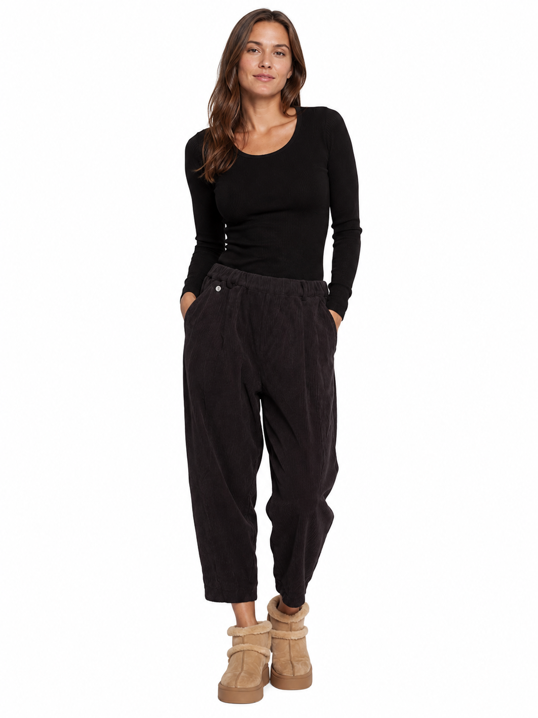 Zhrill Dilea Damen Cord Hose