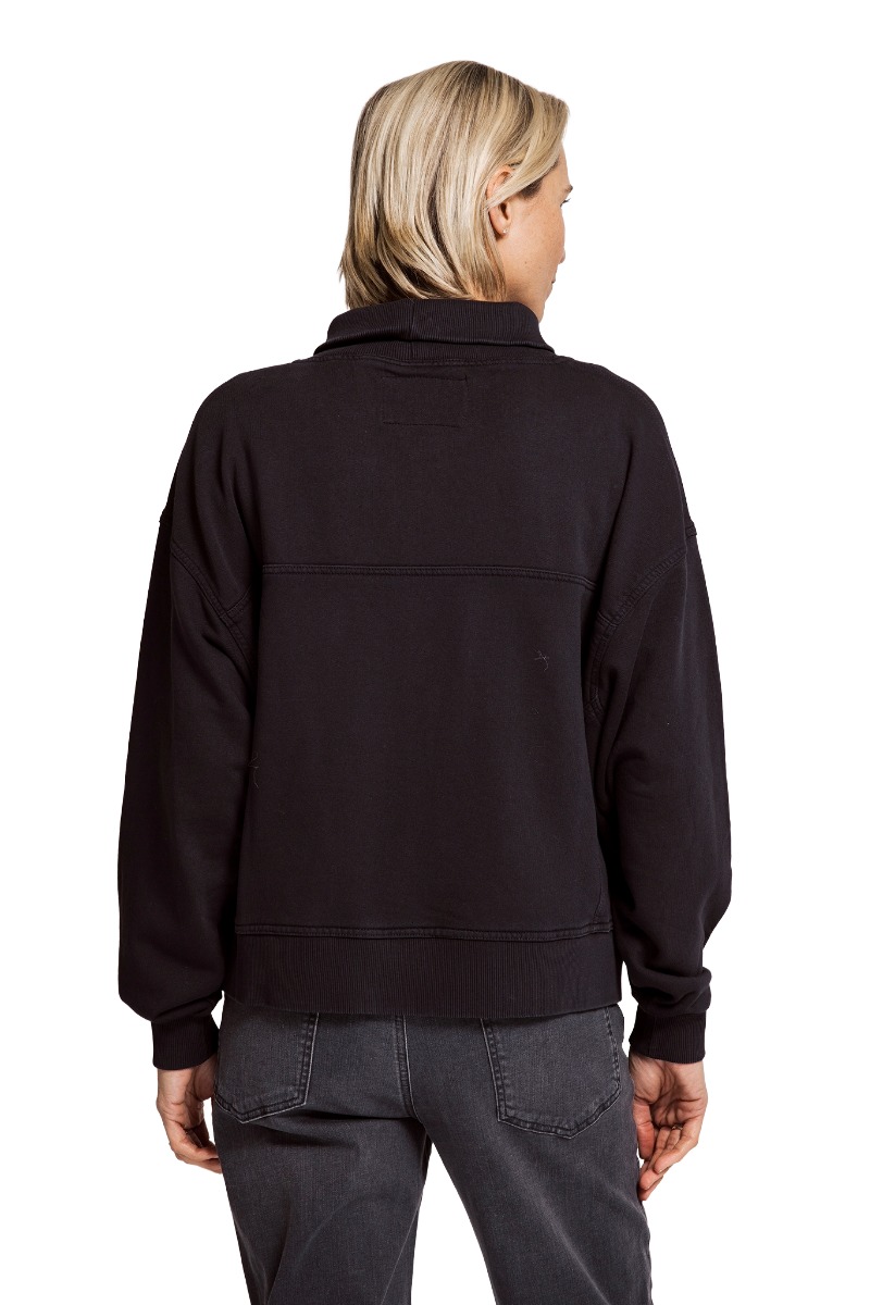 Zhrill Damen Sweatshirt Liv mit weitem Rollkragen