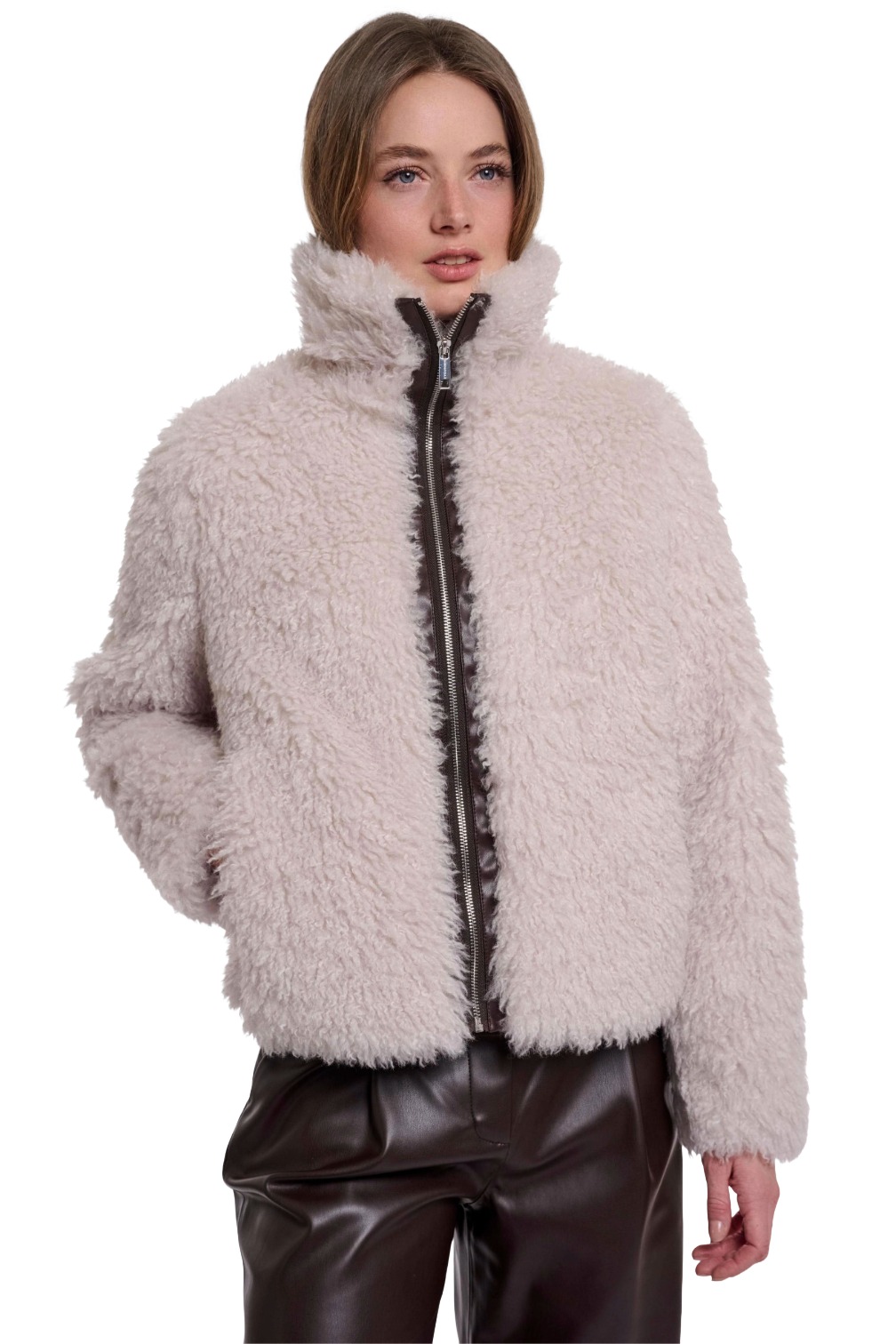 Rino & Pelle „Semma“ Teddyjacke mit hohem Kragen