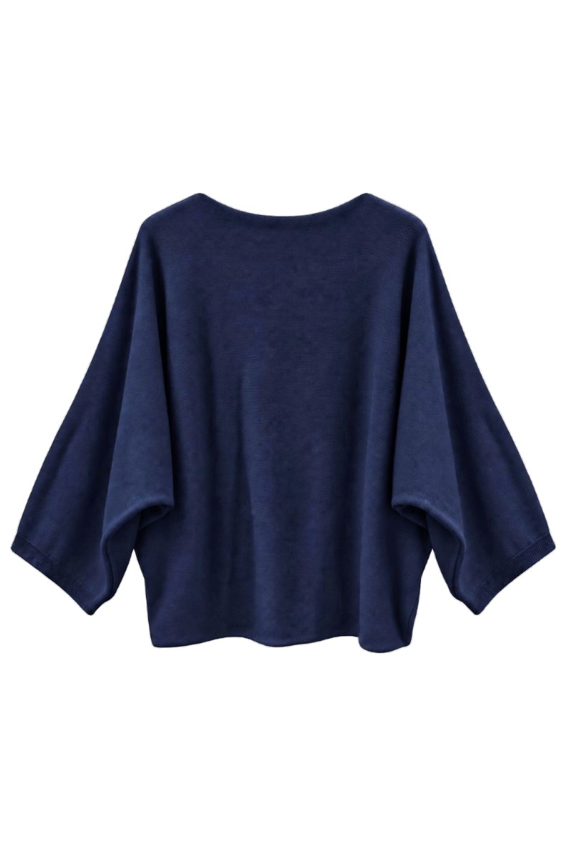 Oversized Feinstrickpullover mit Dolman Ärmeln