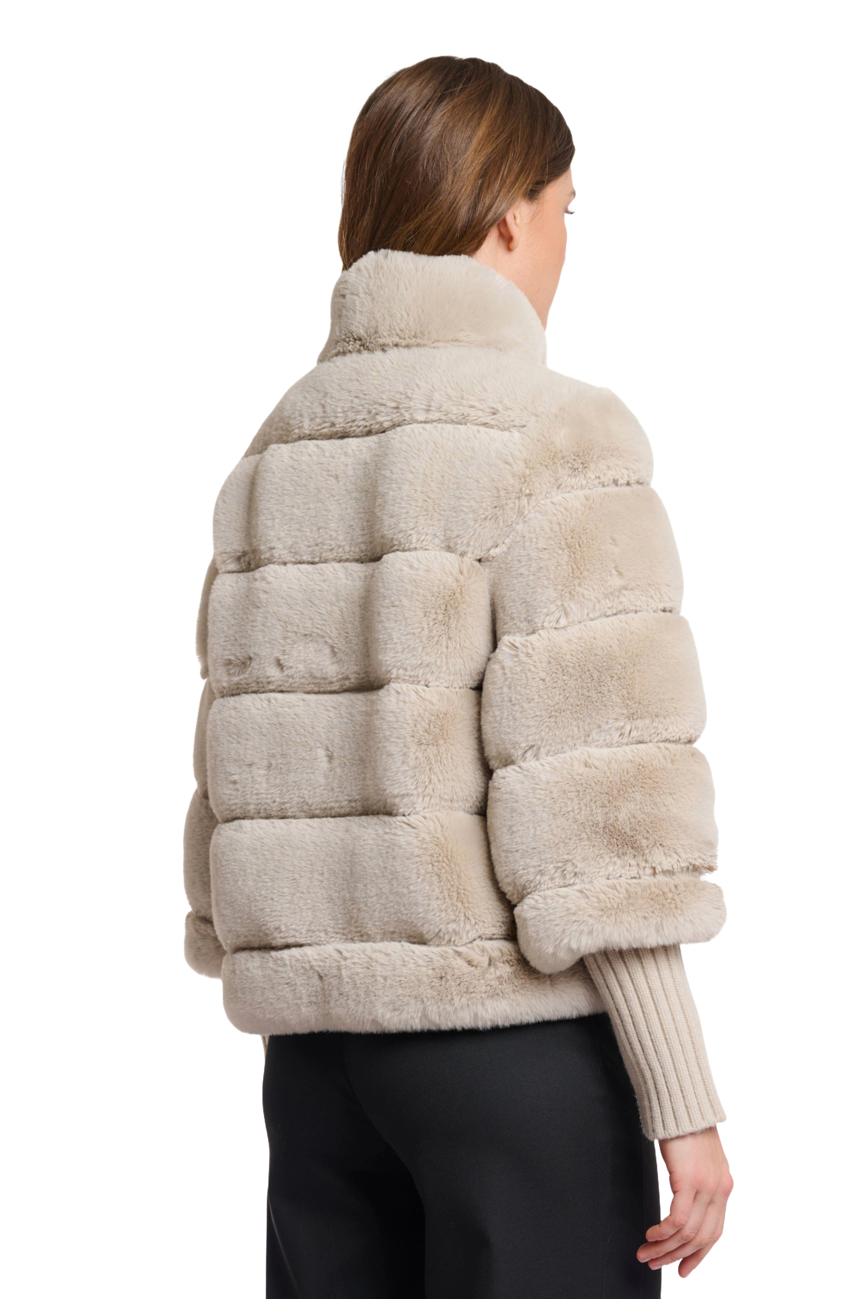 Rino & Pelle Feline Damen Plüschjacke