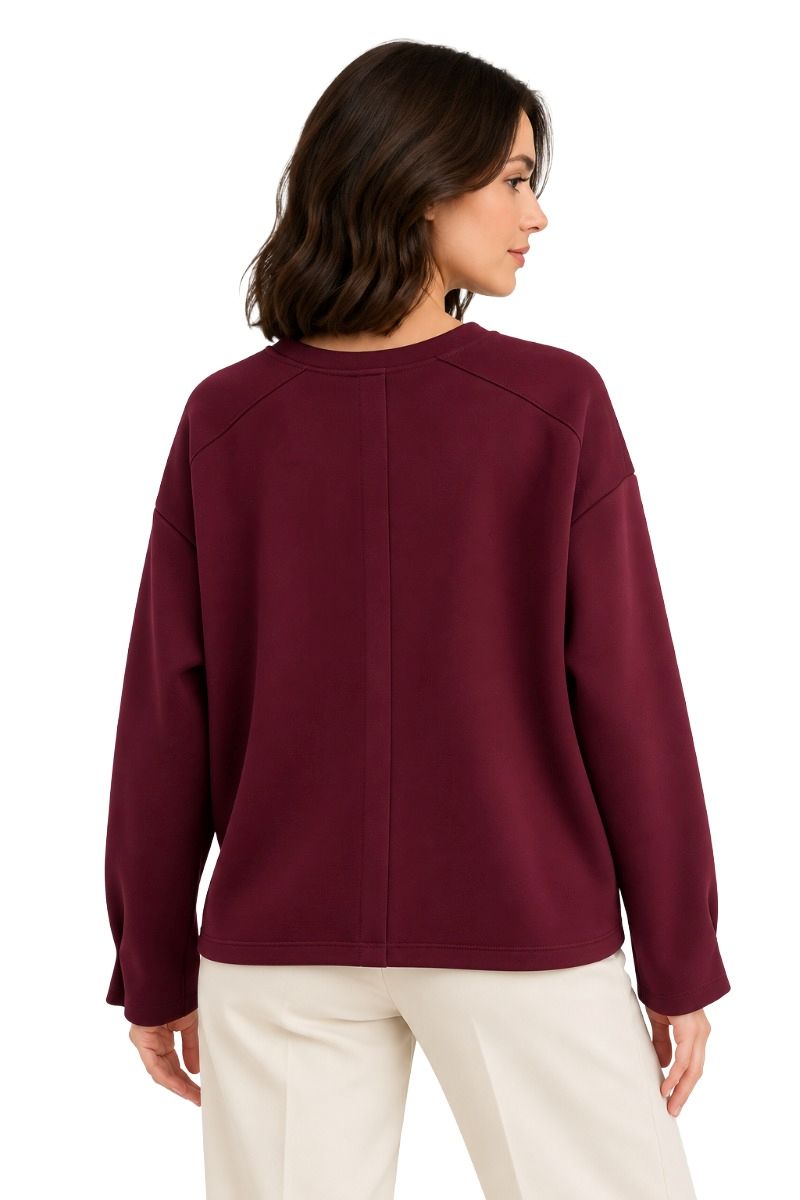 Skuba Sweatshirt mit Knopf am Ärmel