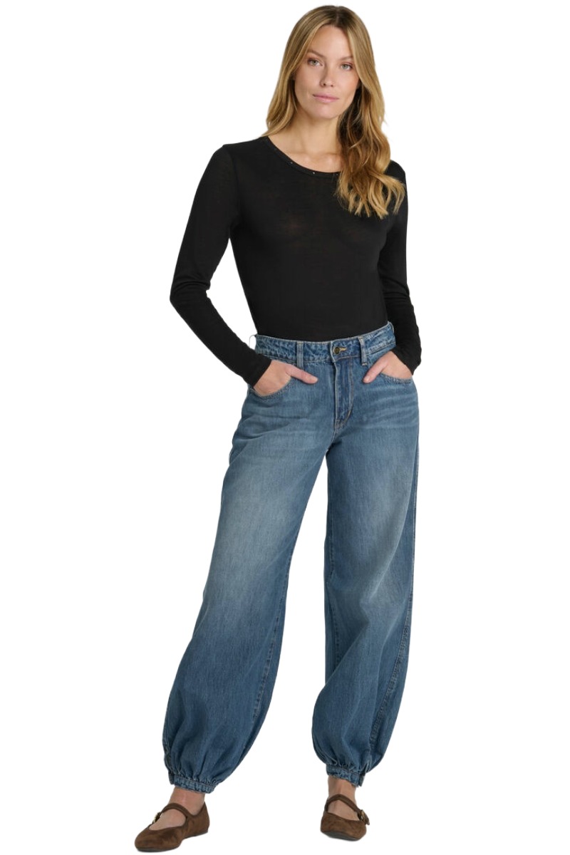 Le Temps des Cerises Baloun Damen Barreljeans / Pumpjeans