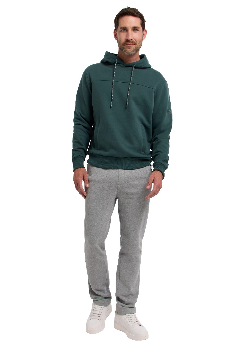 Elbsand Hannu Herren Hoodie mit Nahtdetails