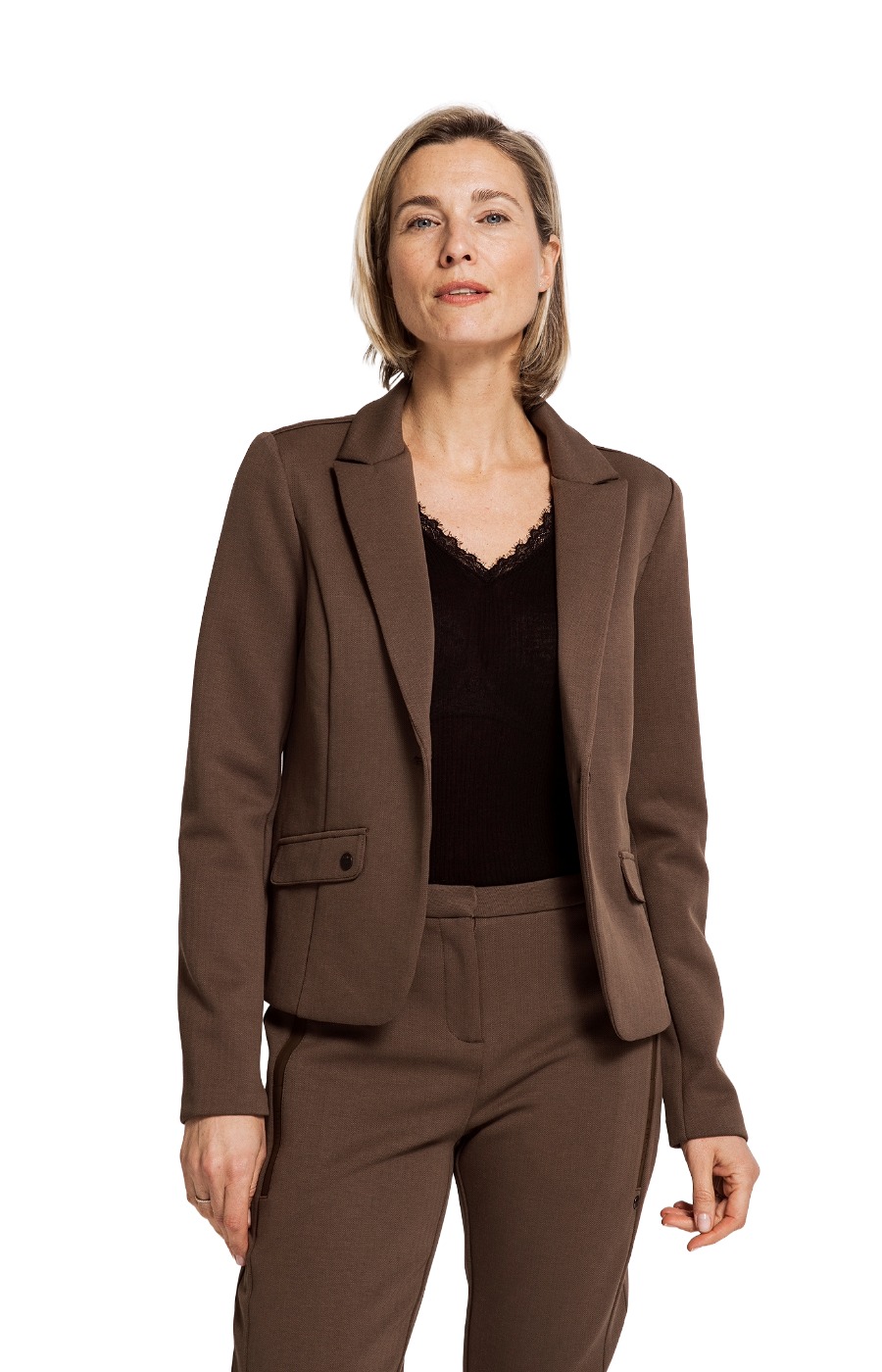 Zhrill Betsy N3226 Blazer – taillierter Blazer in Piqué-Qualität