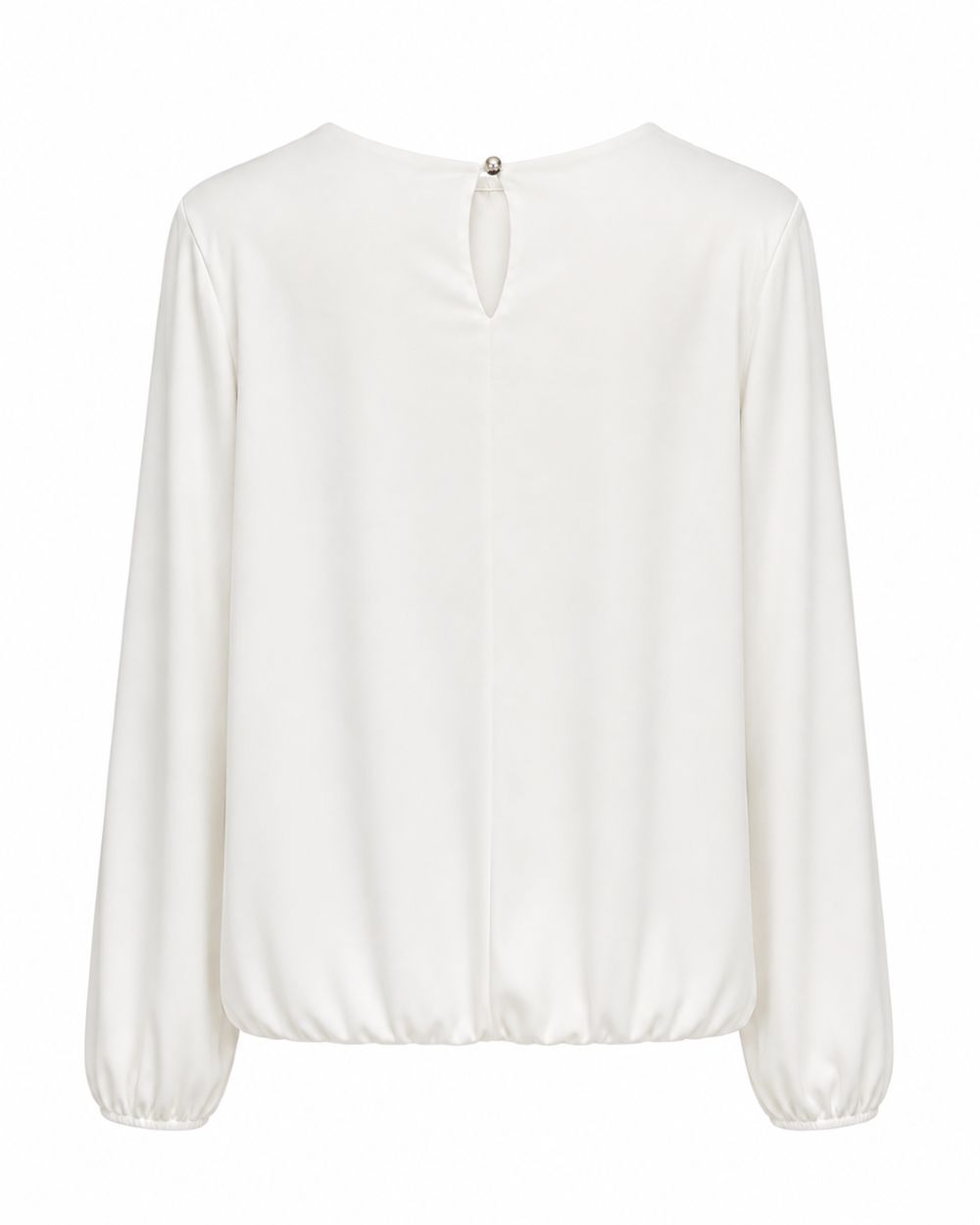 Damen Ballonshirt mit Rundhals