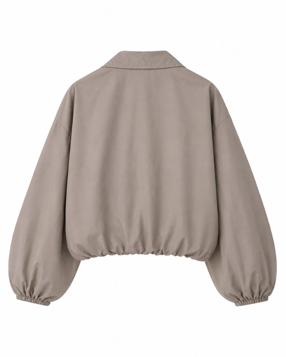 Leichte Blousonjacke mit 3/4-Ballonärmeln