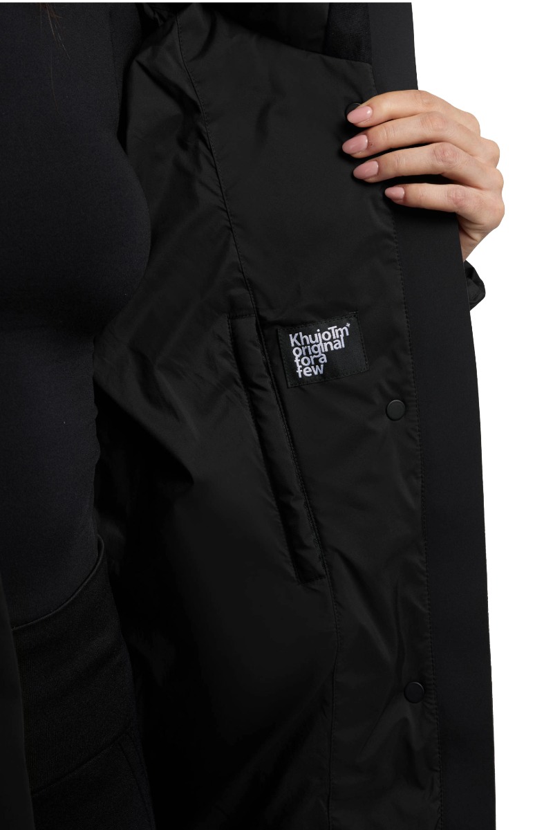 Khujo Mayla Damen Steppmantel - Long Puffer Coat