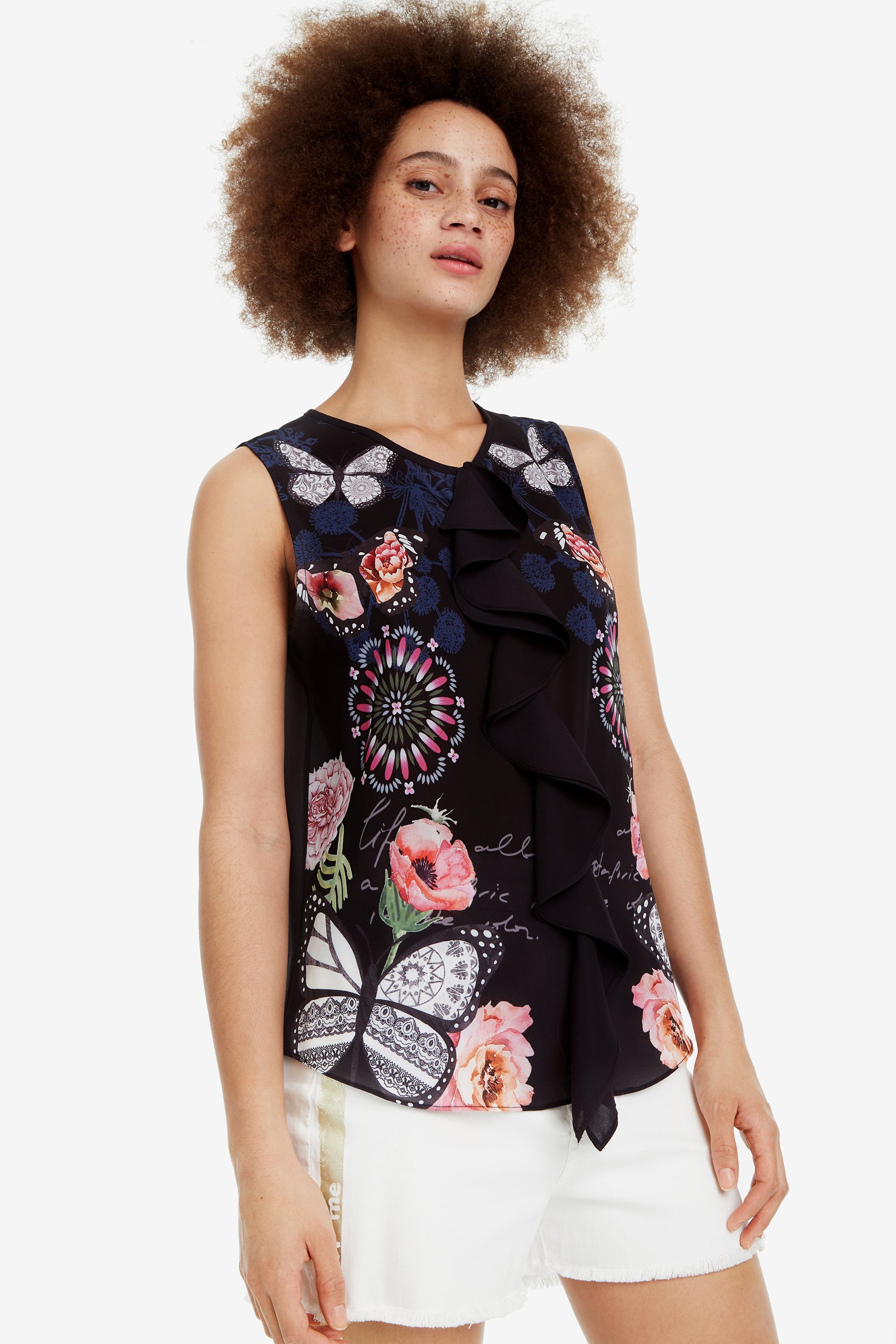 Desigual Blus Ginebra Damen Blusen Top