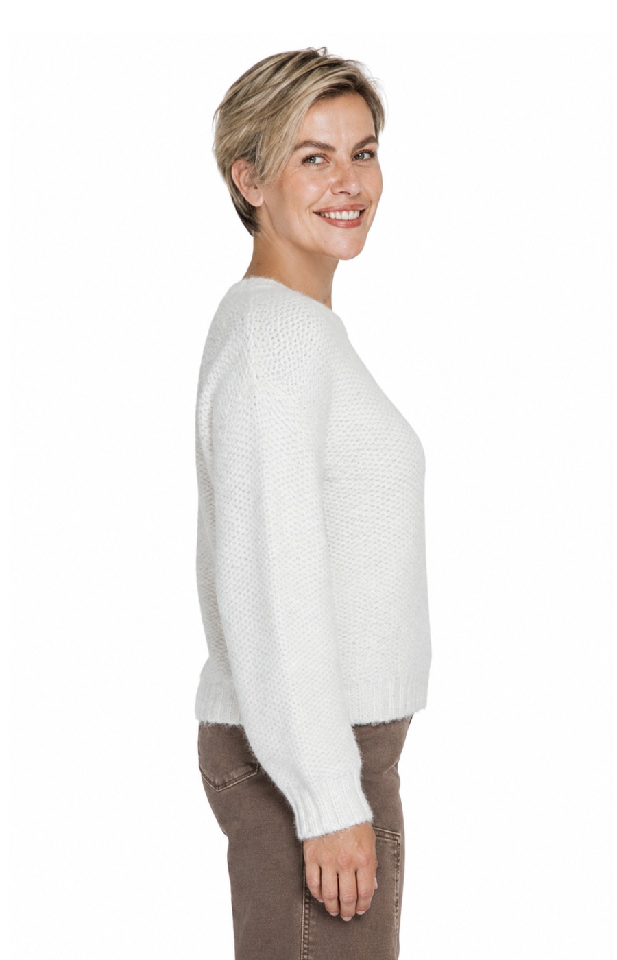 Zhrill Ussa Strickpullover - weicher Strukturstrick mit lässiger Passform