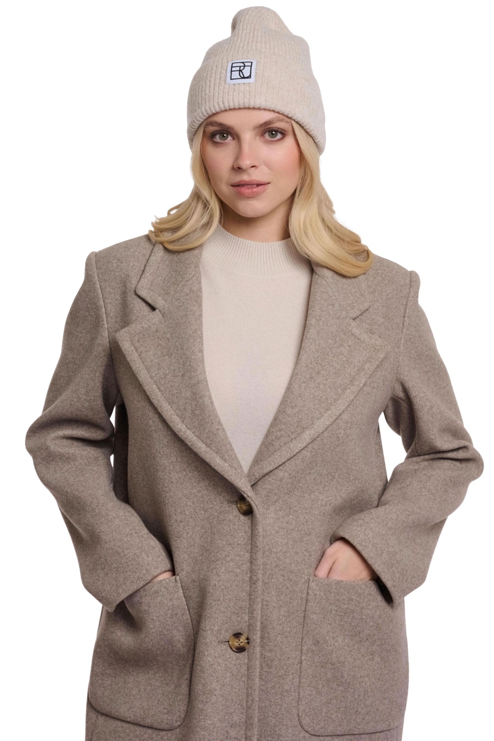 Rino & Pelle Katia Damen Strickmütze mit Logo