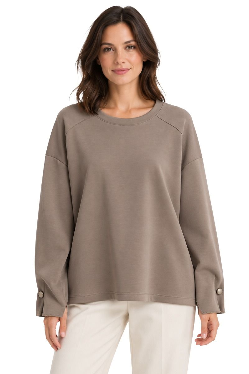 Skuba Sweatshirt mit Knopf am Ärmel