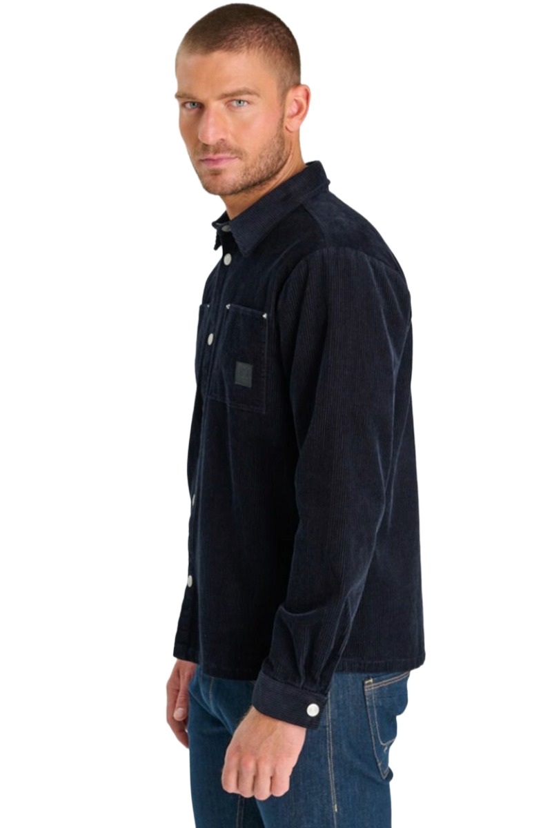 LTC Le Temps des Cerises MAGE Herren Cord-Hemd-Overshirt