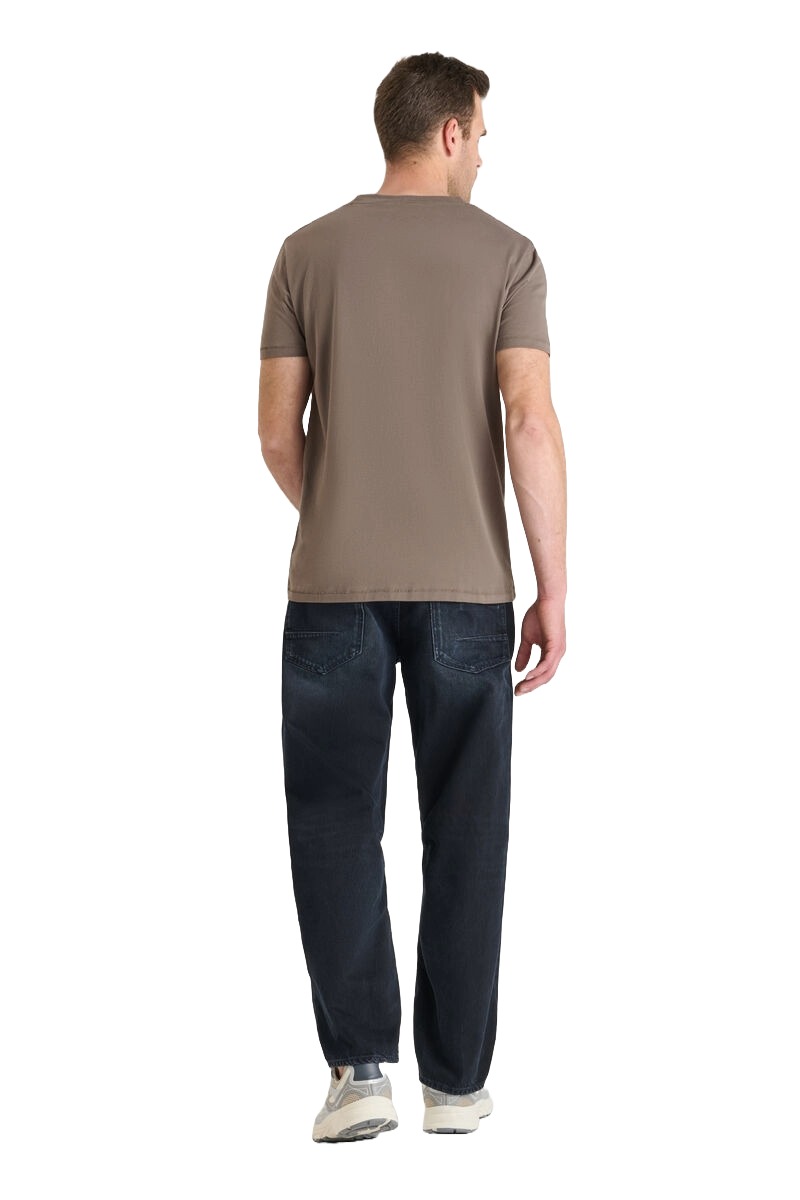 Herren _T-Shirt in Hellbraun von Le Temps des Cerises