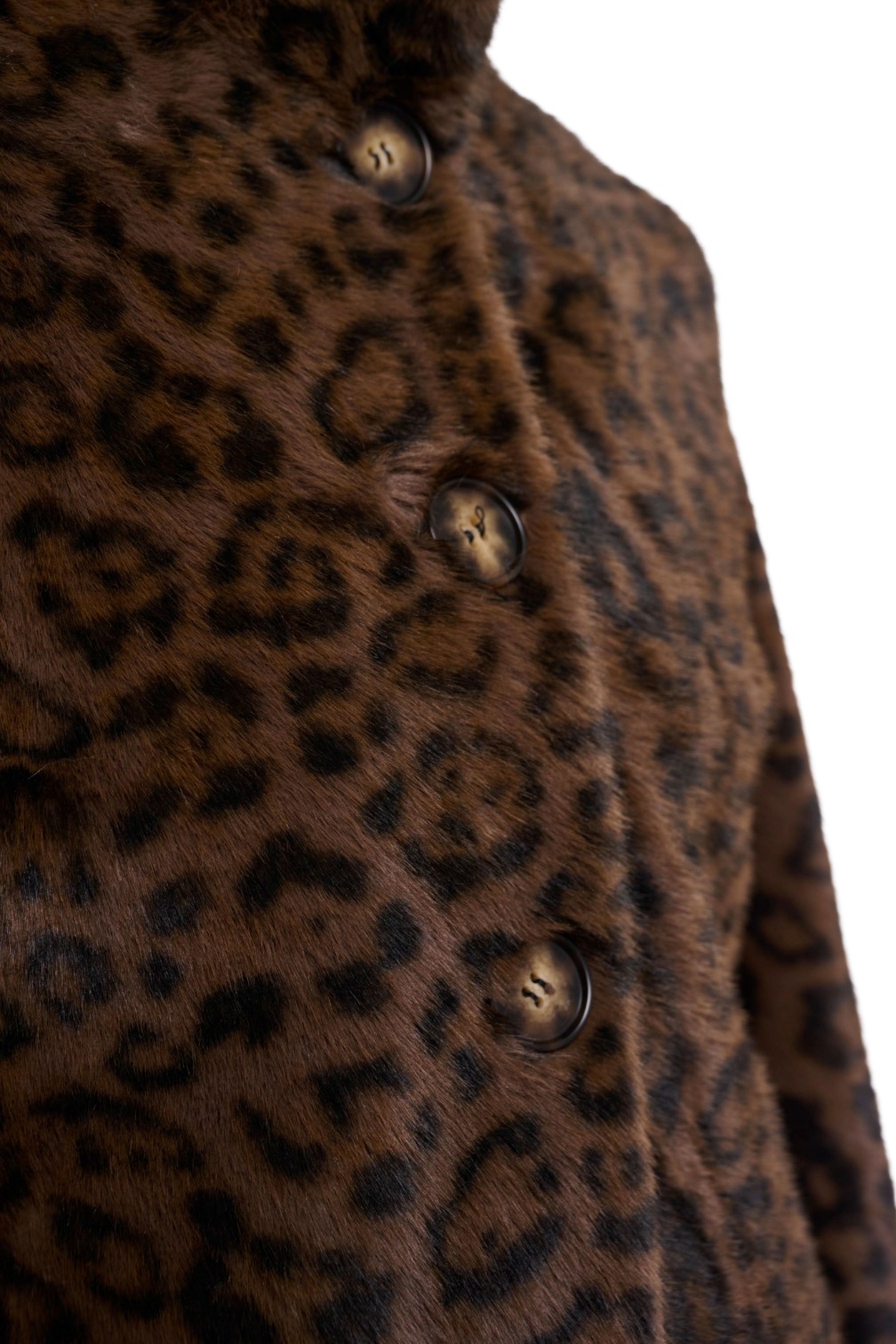 Rino & Pelle Vie Damen Kunstfelljacke mit Design