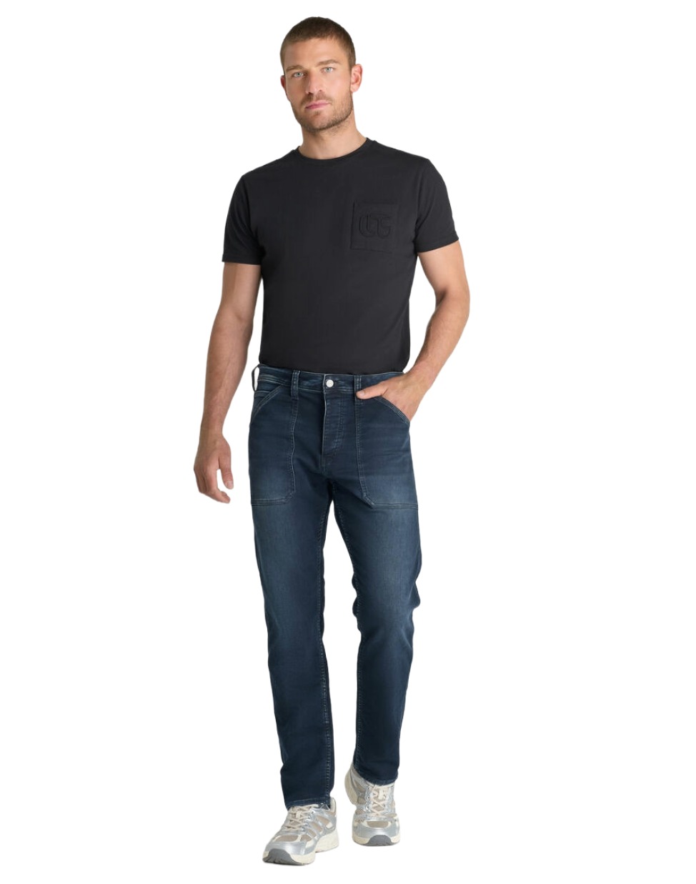 Le Temps des Cerises Work W5188 Herren Jeans – Dunkelblau