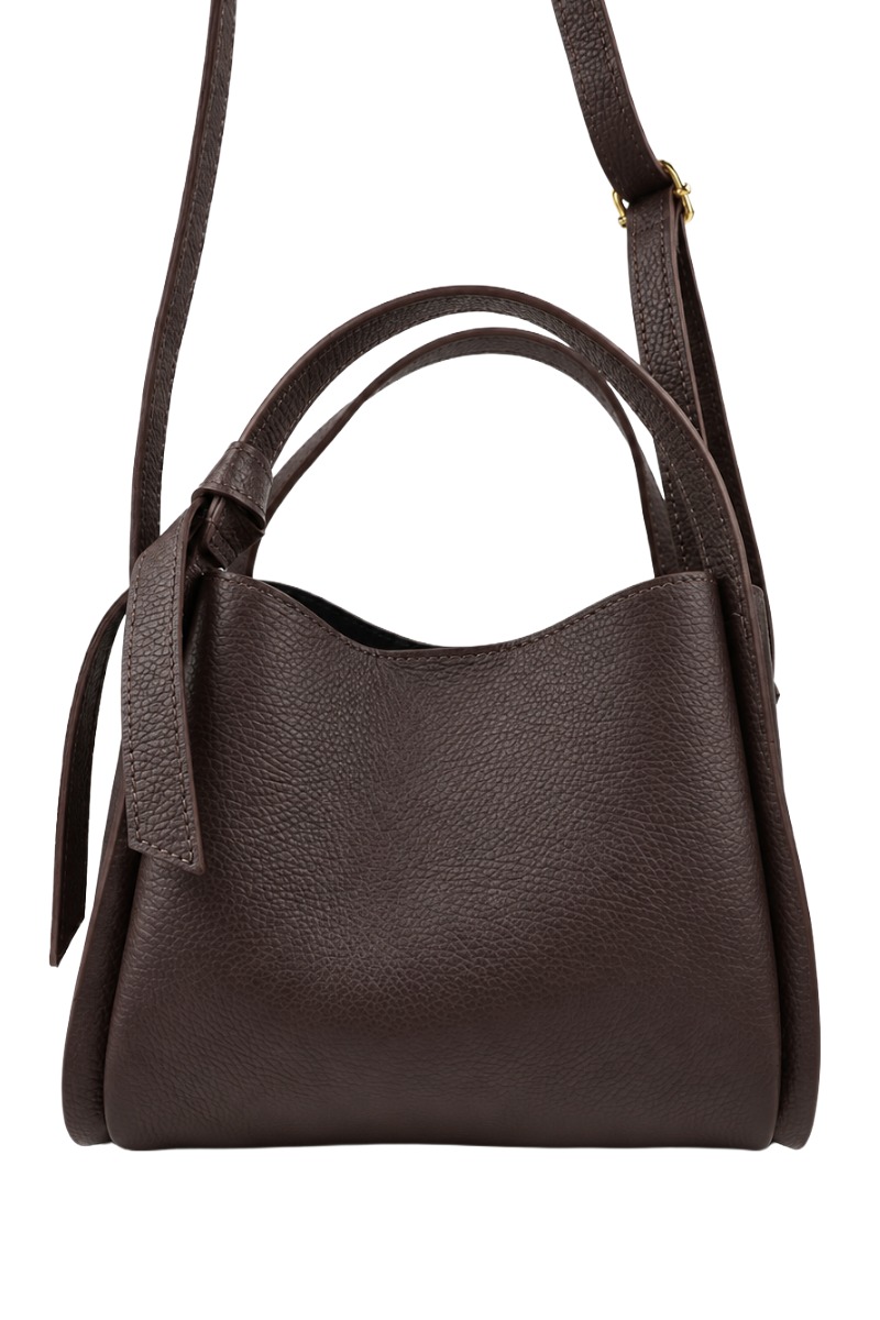 Leder Henkeltasche 428 3-in-1 mit Schulterriemen