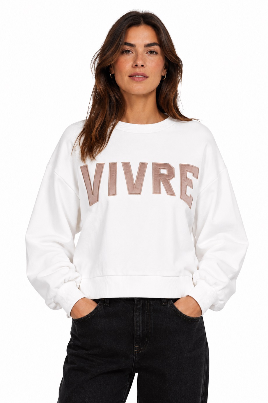 Zhrill Tera Damen Sweatshirt mit VIVRE Schriftzug