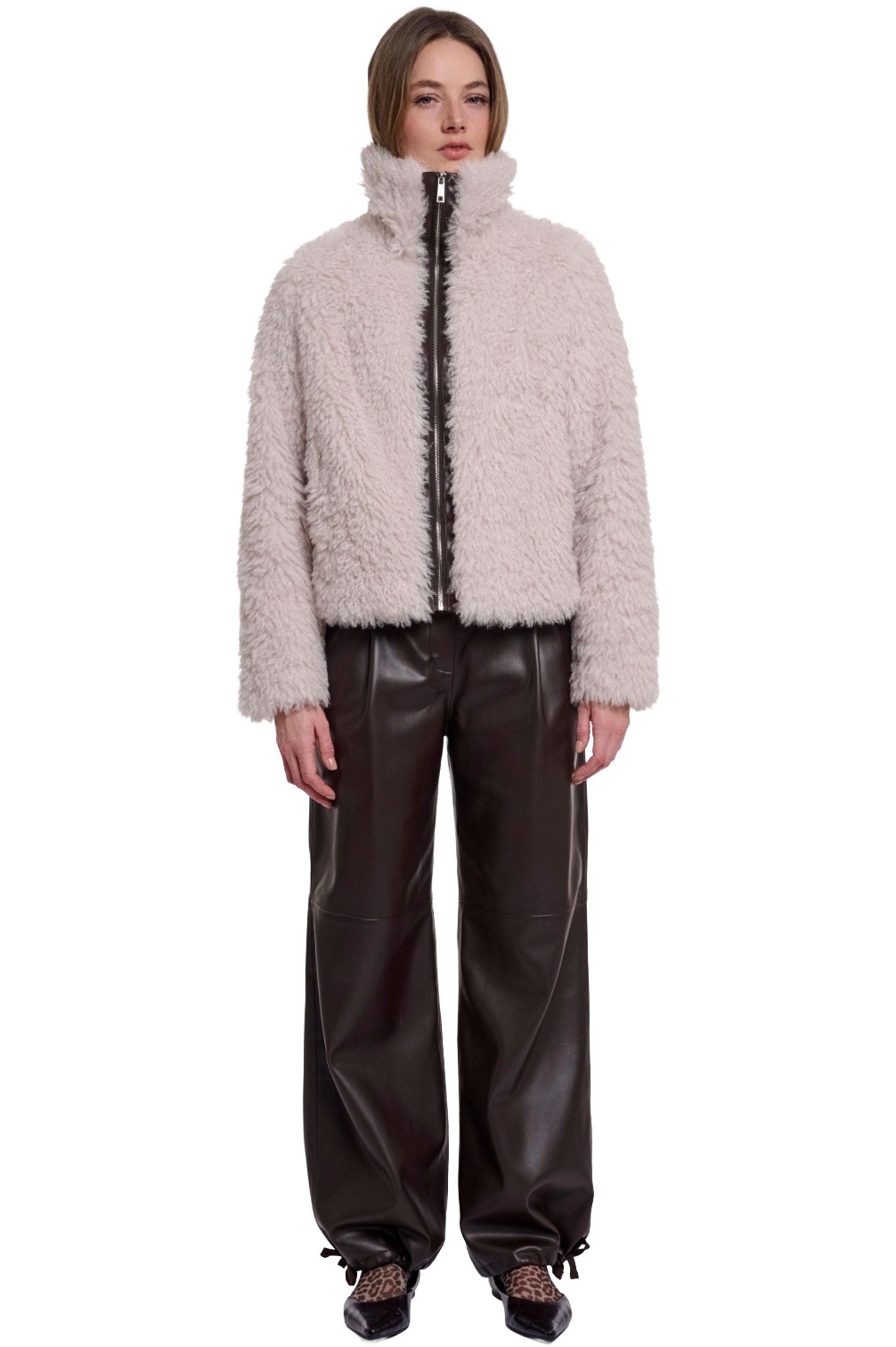 Rino & Pelle „Semma“ Teddyjacke mit hohem Kragen