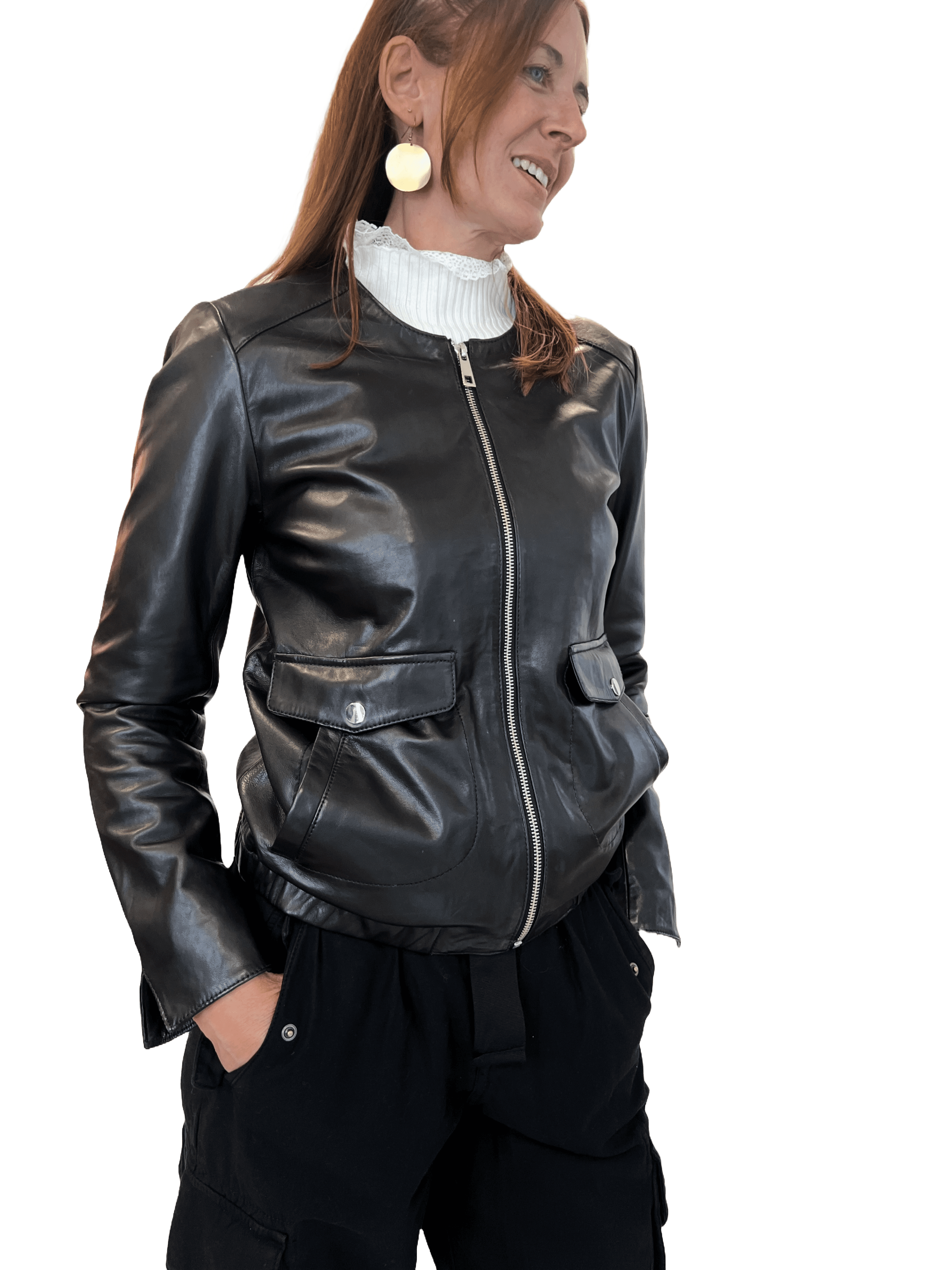 Rino & Pelle Limone Damen Lederjacke