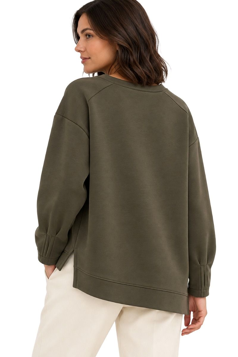 Skuba Sweatshirt mit kleinen Schlitzen