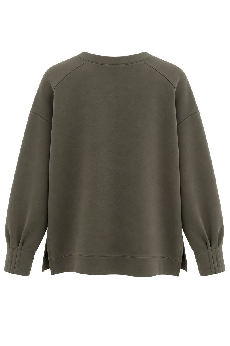 Skuba Sweatshirt mit kleinen Schlitzen