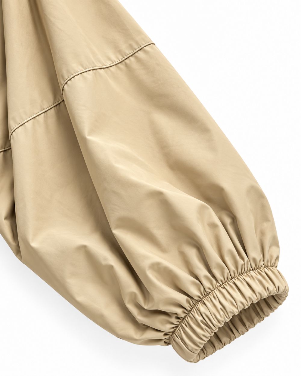 Ballon -Blousonjacke mit Stehkragen & Volumenärmeln
