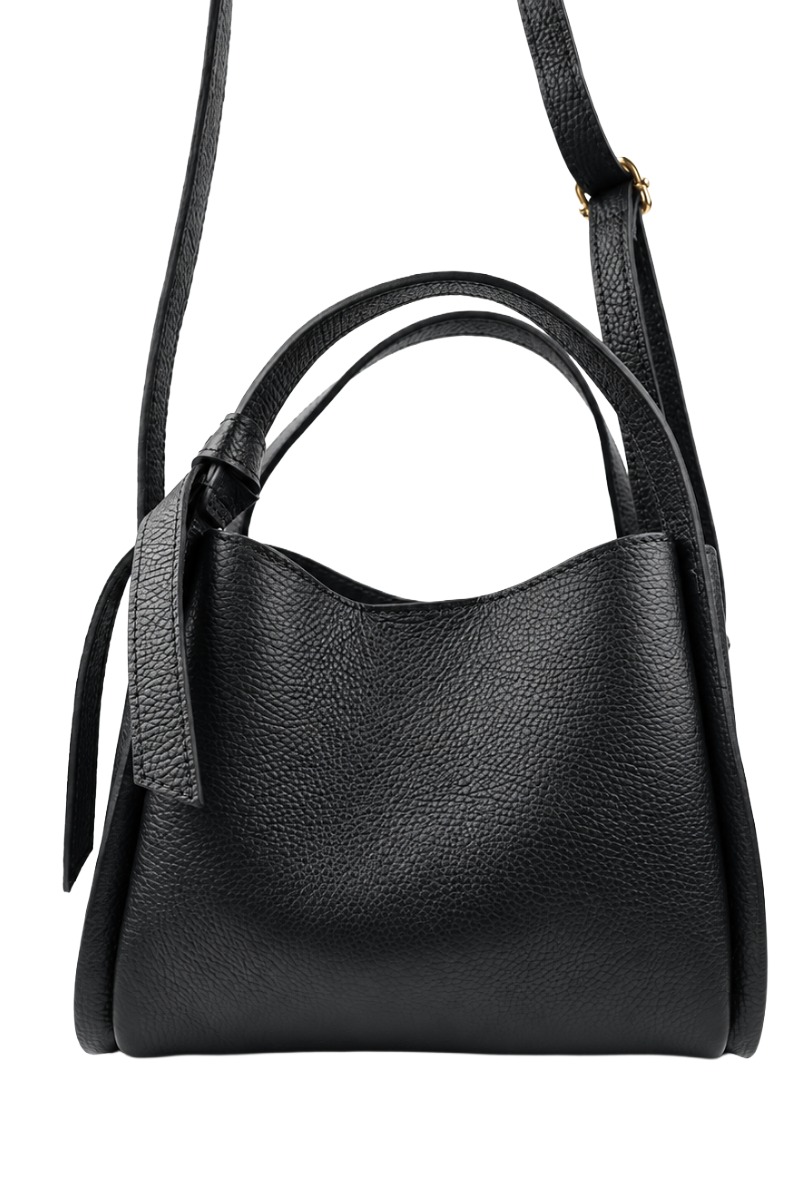 Leder Henkeltasche 428 3-in-1 mit Schulterriemen