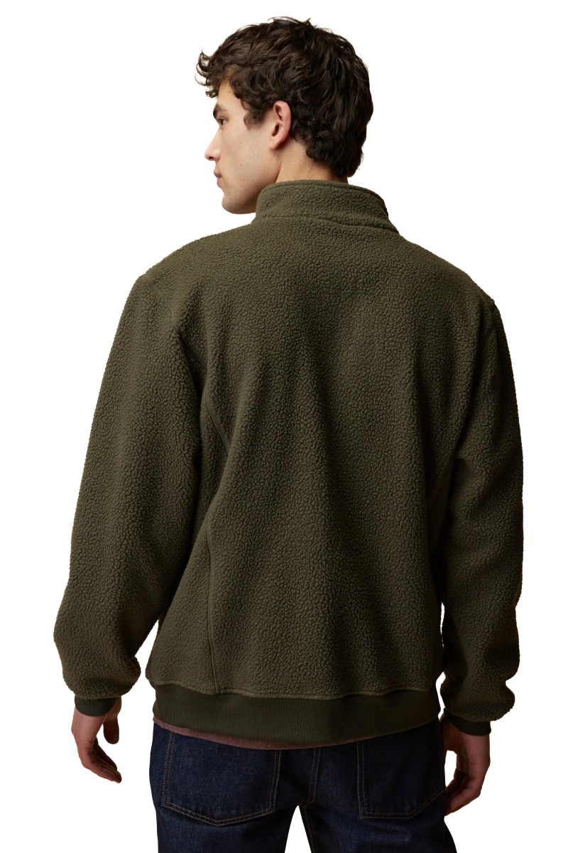 Faguo Aubiac Herren Teddy-Fleece Pullover
