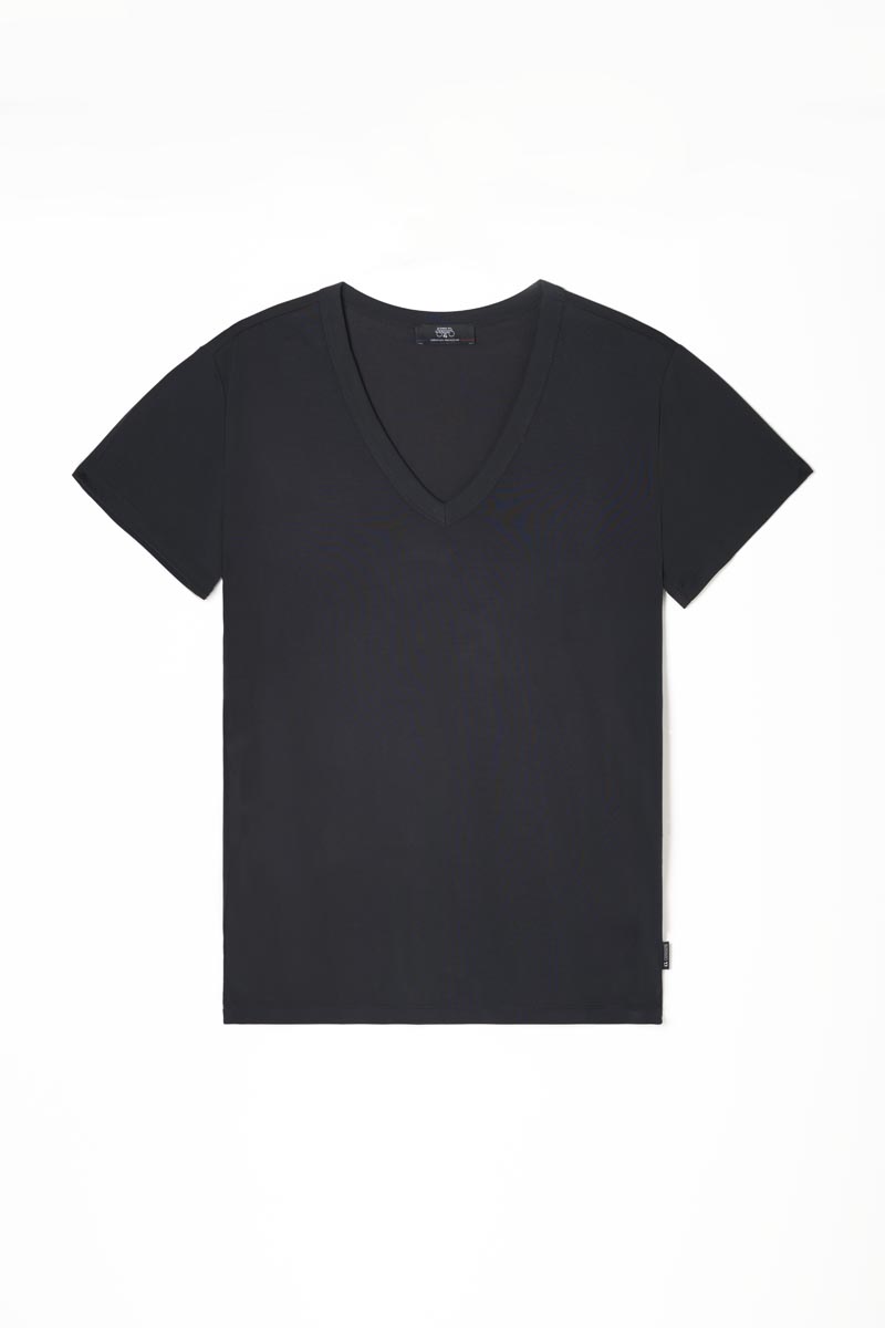 Damen T-Shirt in schwarz von Le Temps des Cerises