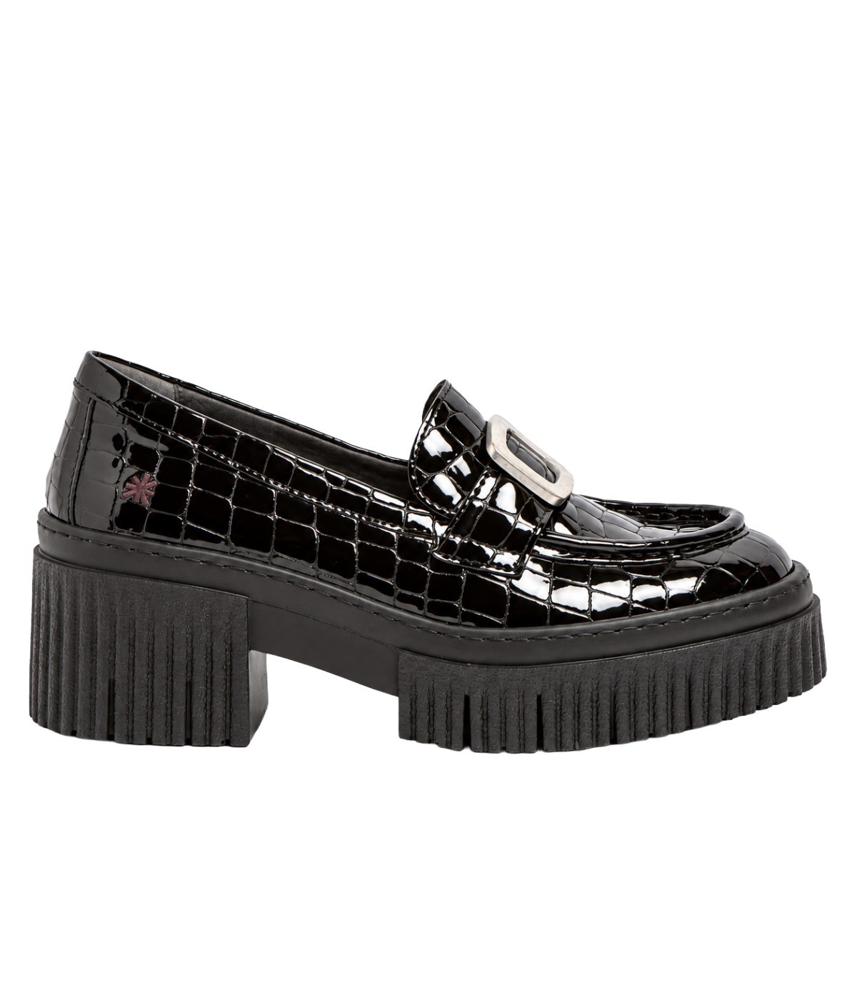 The Art Company YORK Chunky Loafer Croku Lack -mit Plateausohle