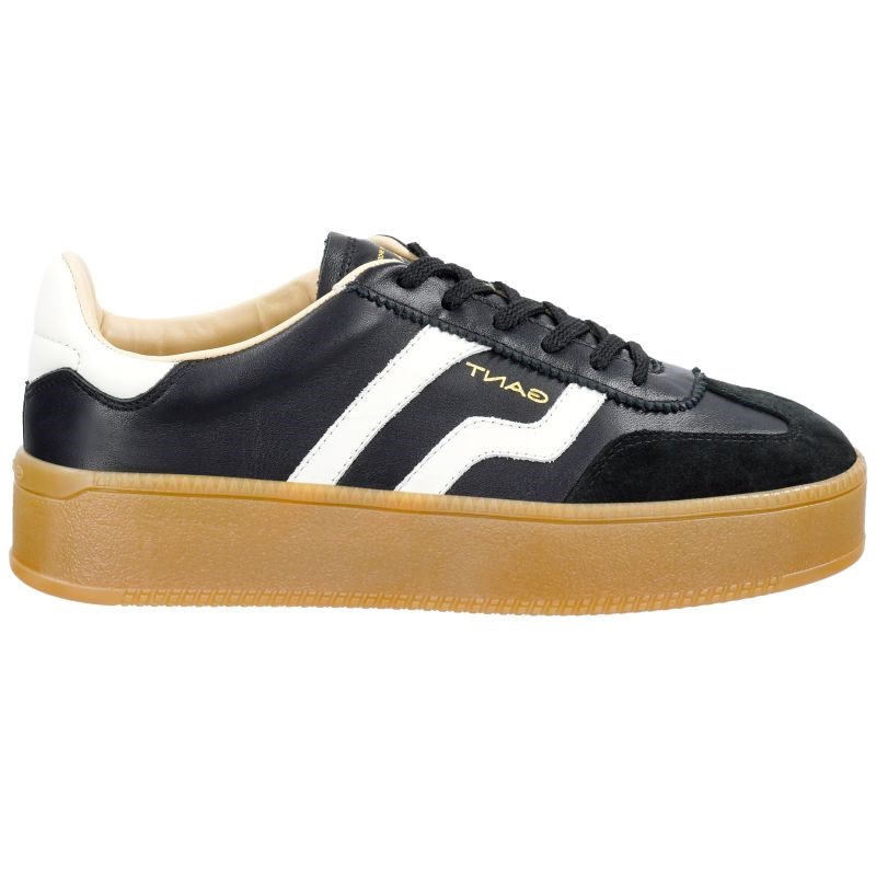 Damen Sneaker mit dicker Sohle in schwarz von Gant